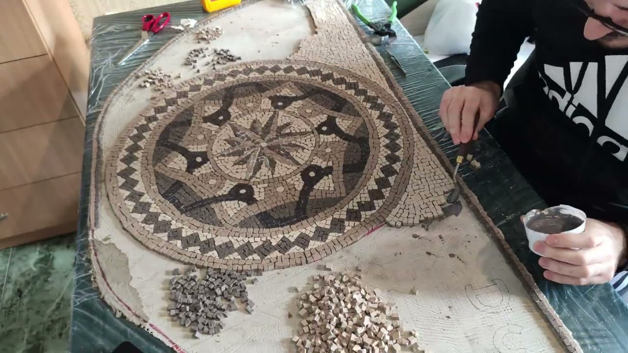 Mosaic project star step - part 7