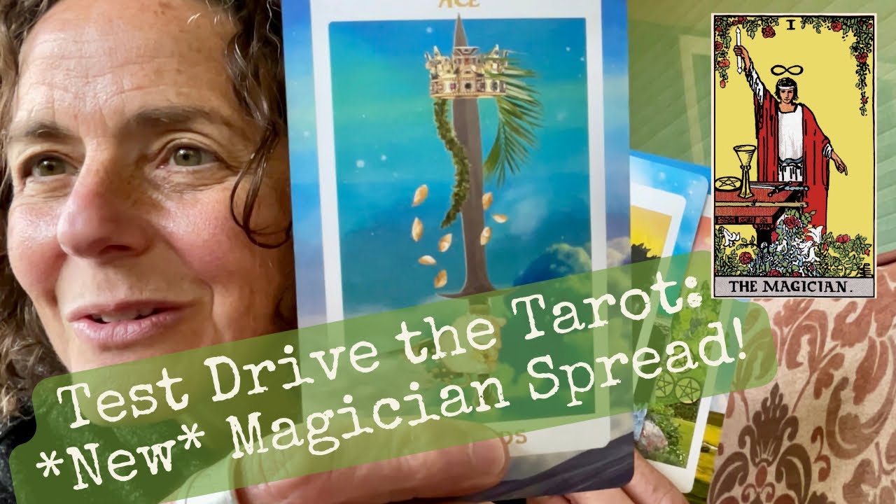 Test Drive the Tarot! *New* Magician Spread | feat. Knight-Waite Tarot (FAB!)