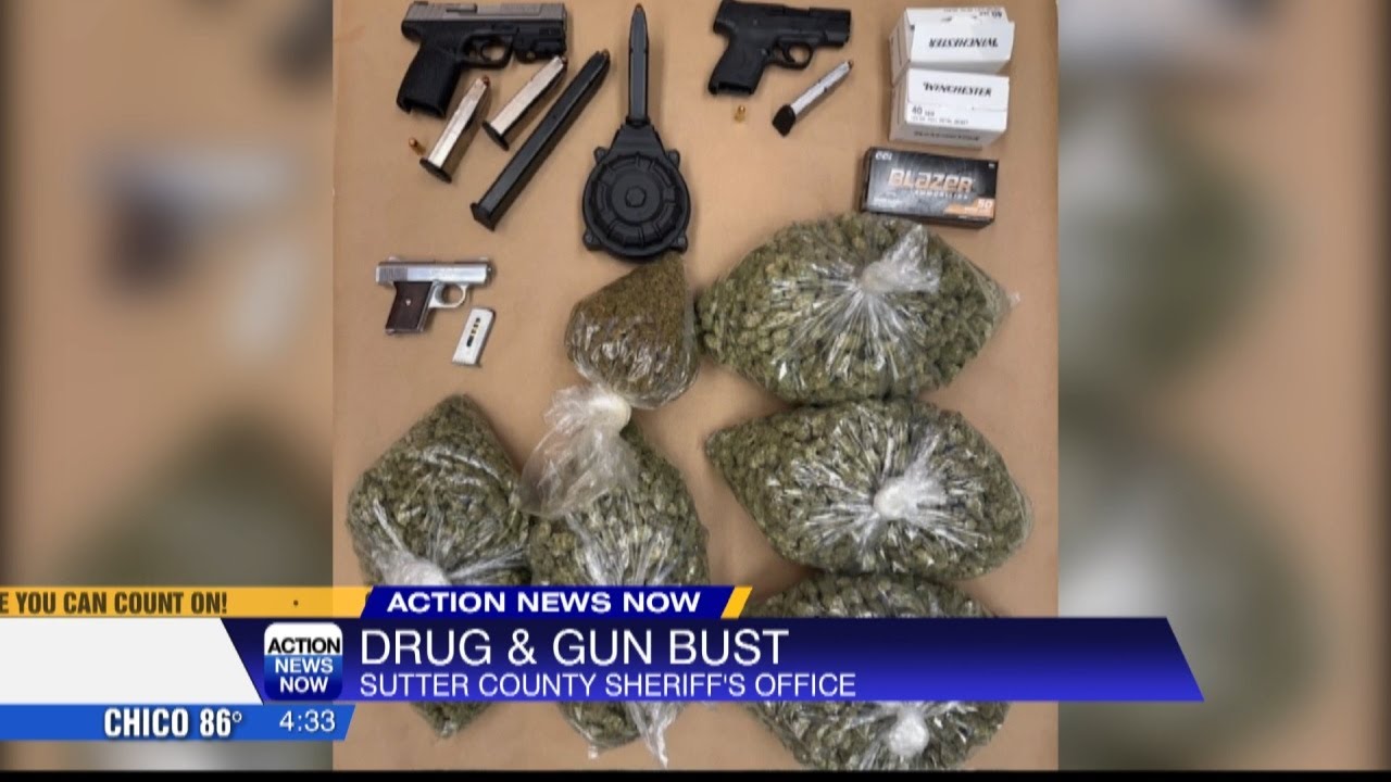 19 year old arrested by Sutter County Sheriff after weapons, marijuana found