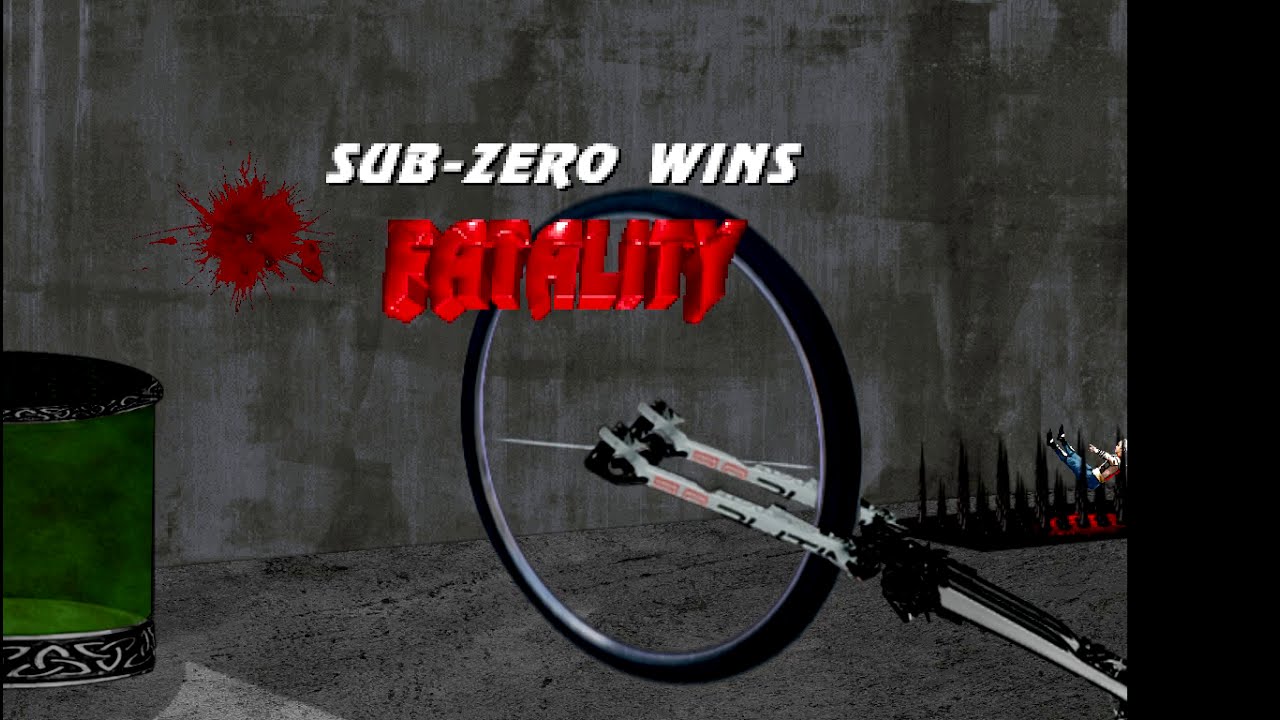 Mortal Kombat "Ultimate pit" stage: 9 fatalities in one! 