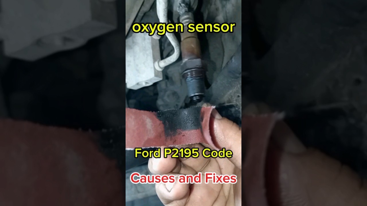Causes & Fixes Ford P2195Code Oxygen Sensor Signal Biased/Stuck. #short #mechanic #@AutoMechanic88