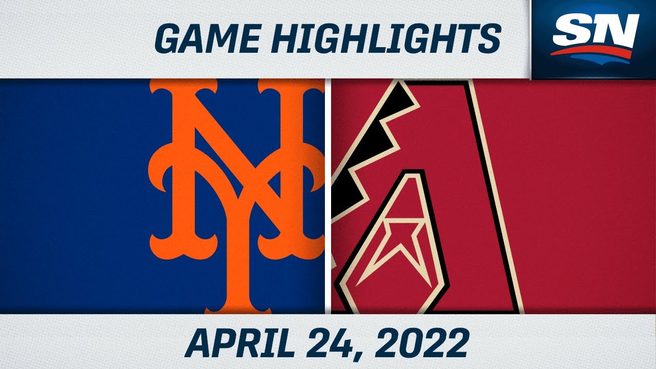 MLB Highlights | Mets vs. Diamondbacks - Apr. 24, 2022