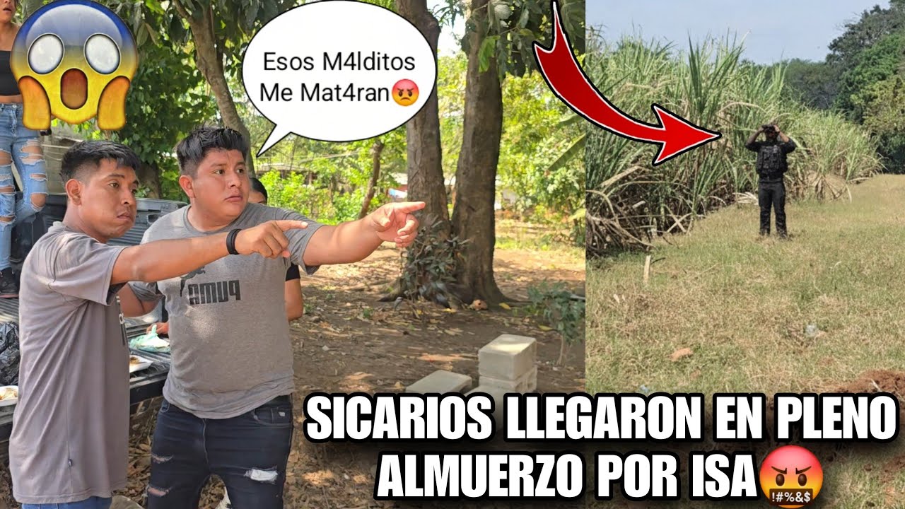 ULTIMA HORA En Pleno Almuerzo Llegaron Estos Hombr3s A Vigilar A ISA Con Grandes Arm4s🤬😱Veanlo?