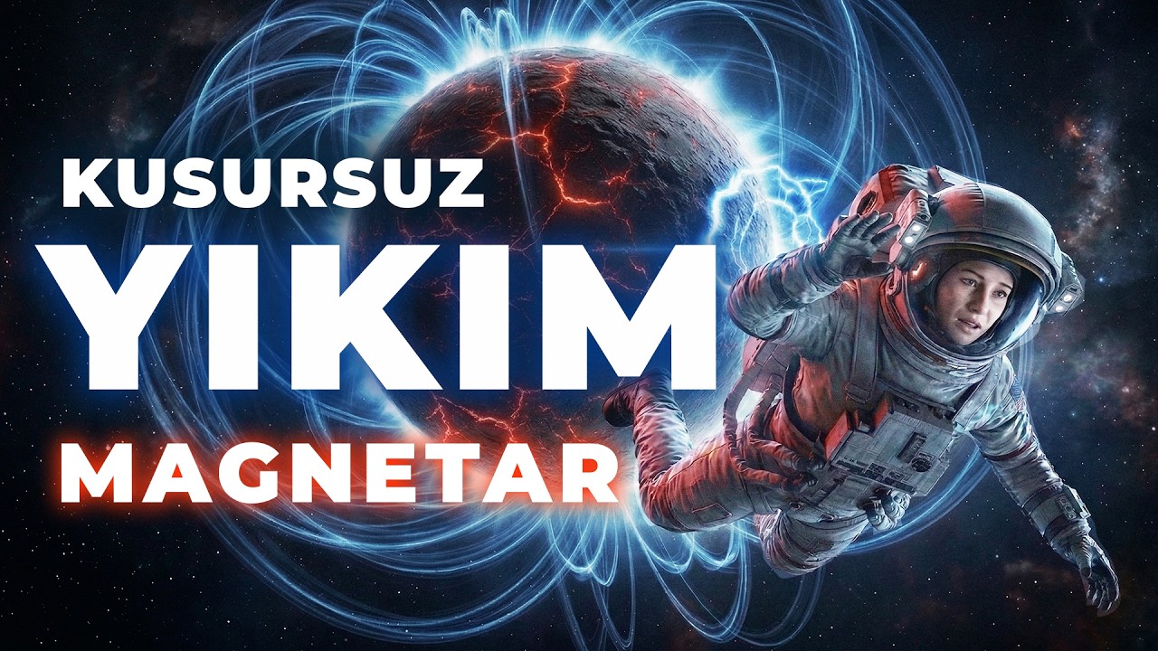 Atomlarını Parçalar: Kara Delikten Tehlikeli Kozmik Güç Manyetar!
