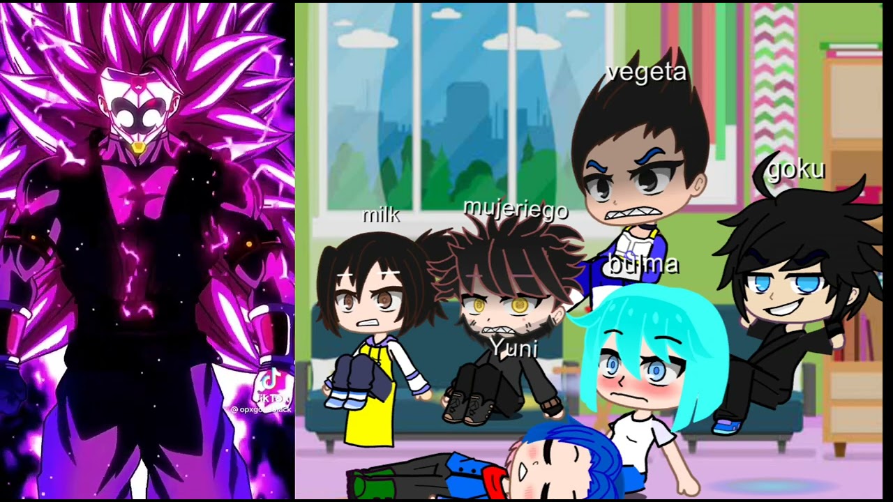 los ex amigos de Goku reacciona que Goku es Goku black ay&uacute;dame con un like sigueme para llegar al 1m
