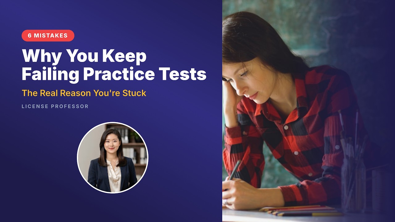 Why You Keep Failing Real Estate Practice Tests
