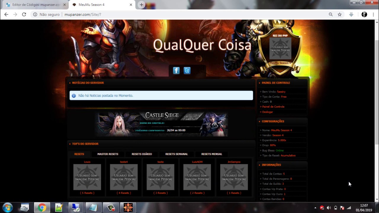 Instalando Web Effect