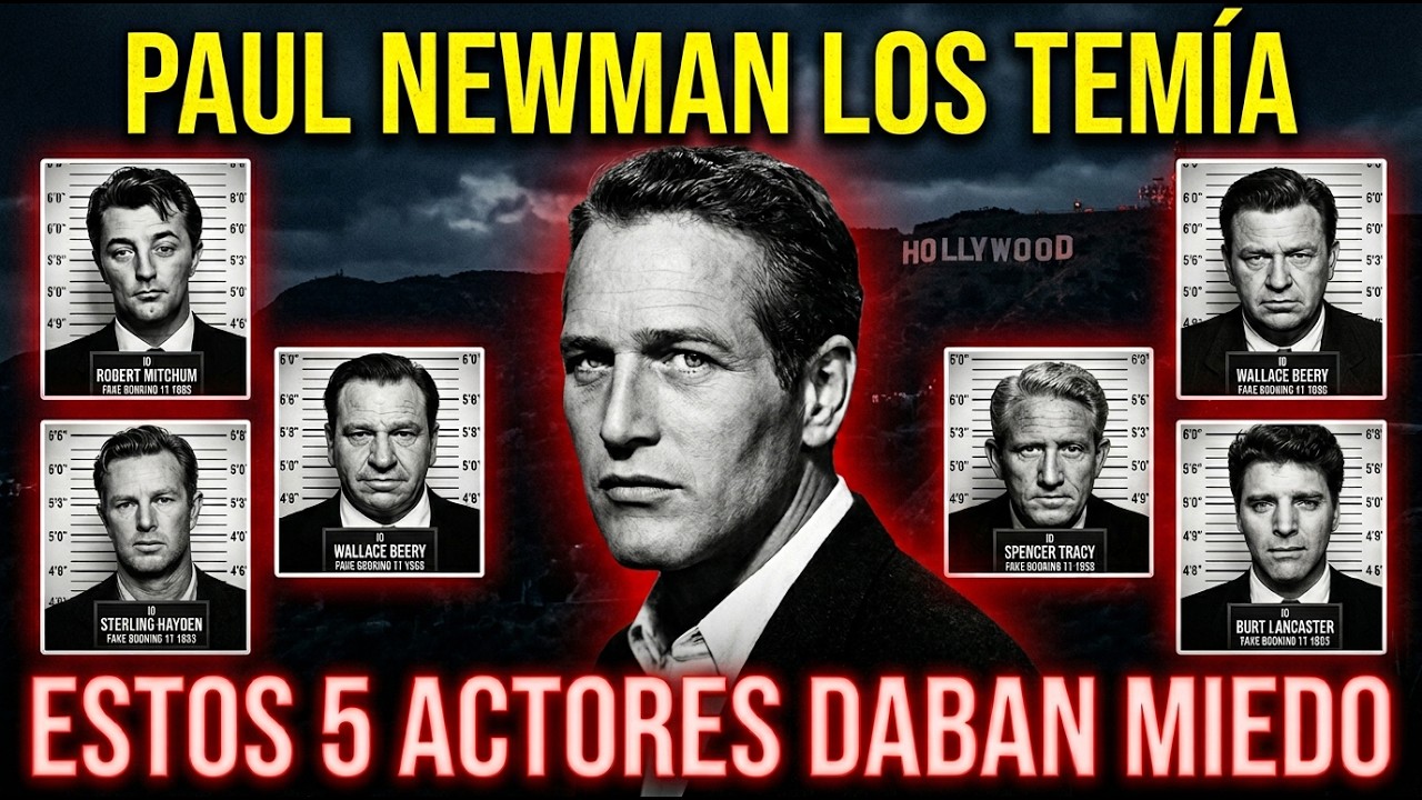 Los 5 actores que Paul Newman dijo que Hollywood realmente temía (y por qué daban miedo de verdad)