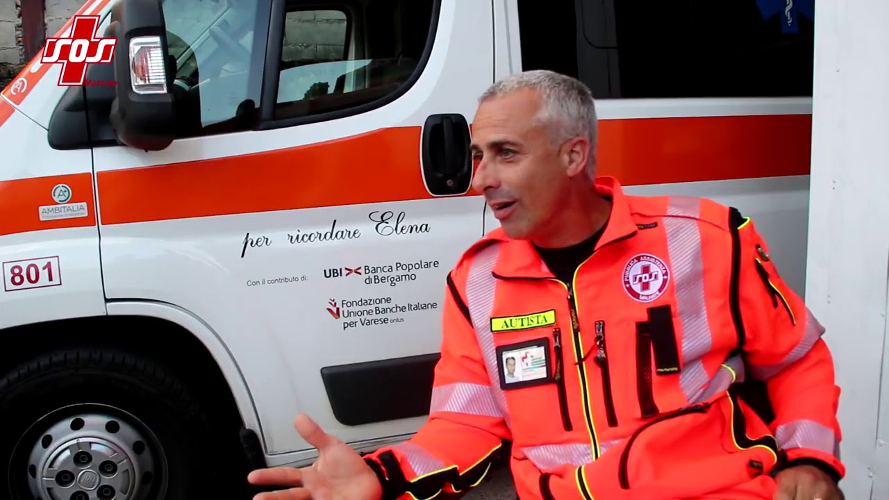 SOS EMERGENZA - Cosa c'è sull'ambulanza? SOS Malnate