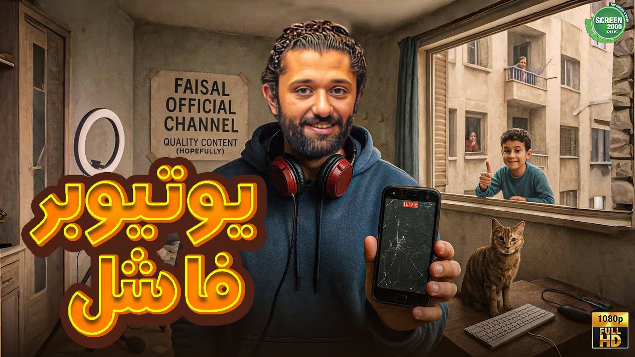حصريا وبدون فواصل | يوتيوبر فاشل | بطولة #كريم_محمود_عبد_العزيز 🔥🔥