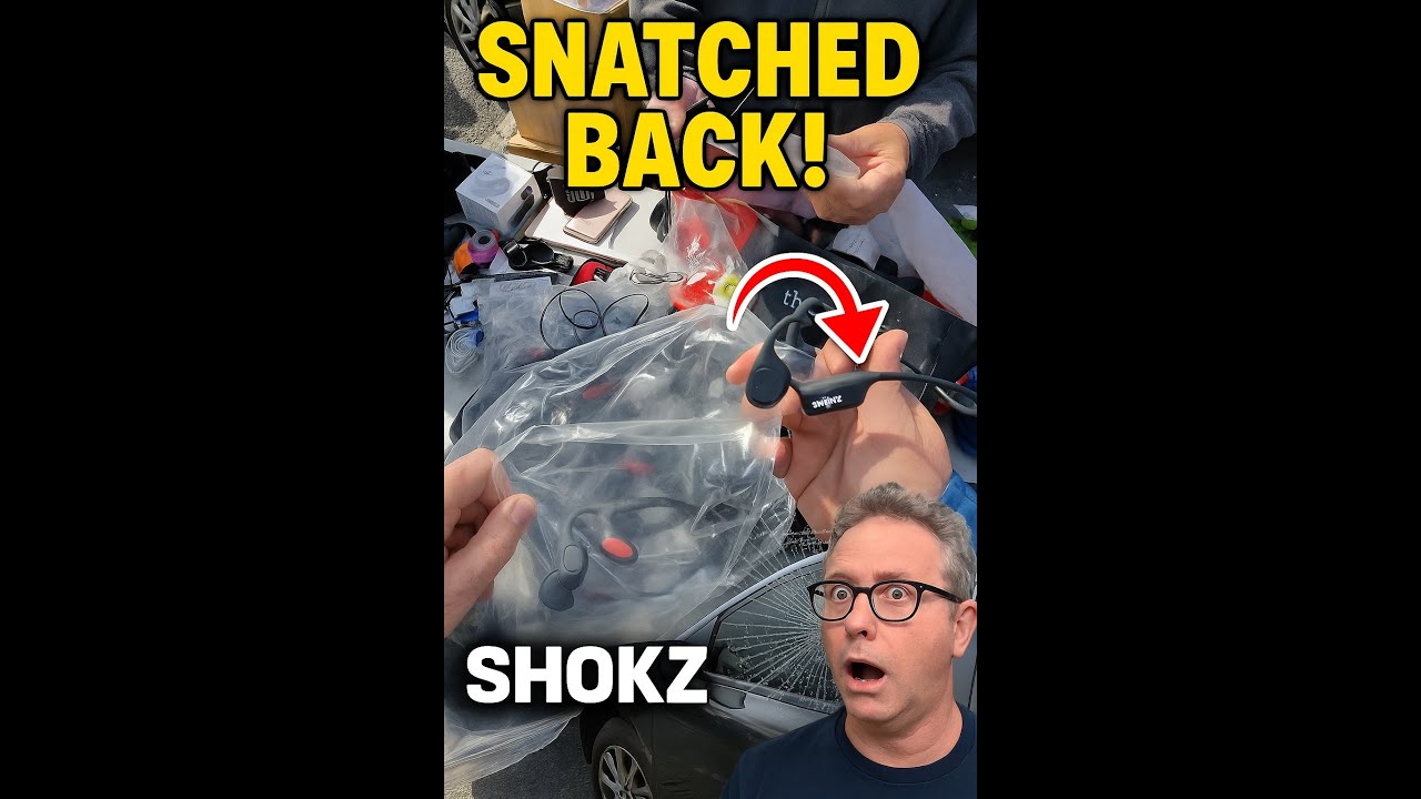 Boot Sale Drama 😡 Seller Snatches Aftershokz Headphones & Throws Them Back!