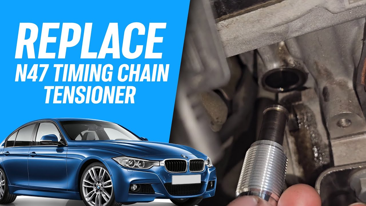 Cheap and Easy Fix for BMW Diesel N47 Timing Chain Rattle (How To Replace Tensioner F30)