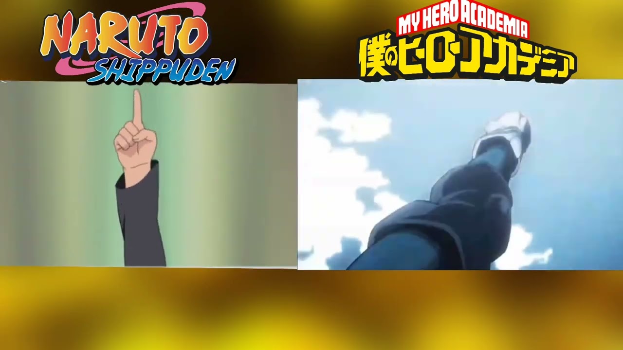 Naruto Op 🍜 VS Boku No Hero Op 🥦 | [Opening 1 Naruto Shippuuden]
