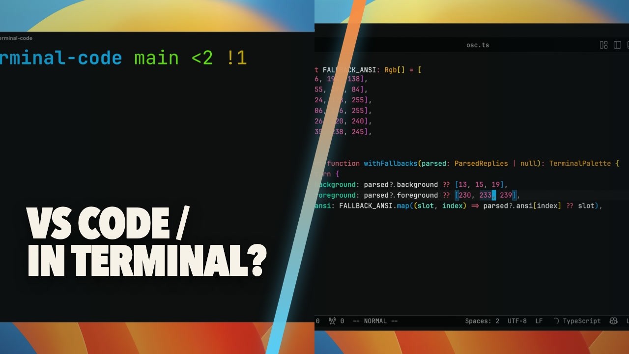terminal-code Review: VS Code Just Moved Into the Terminal