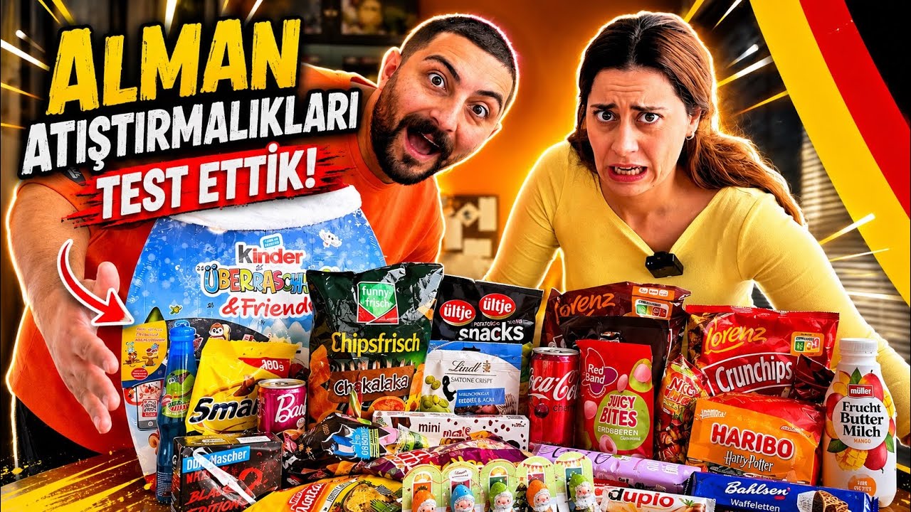 ALMANYA Atıştırmalık Testi!