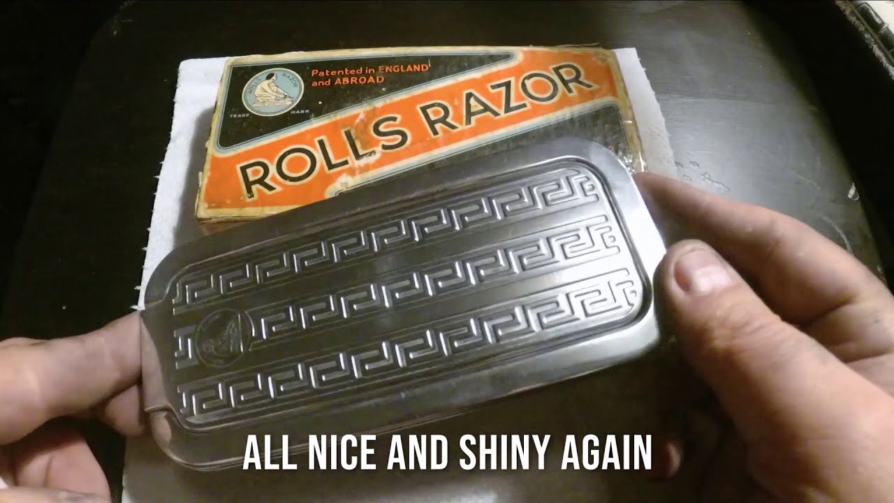 Cleaning a Vintage Rolls Razor