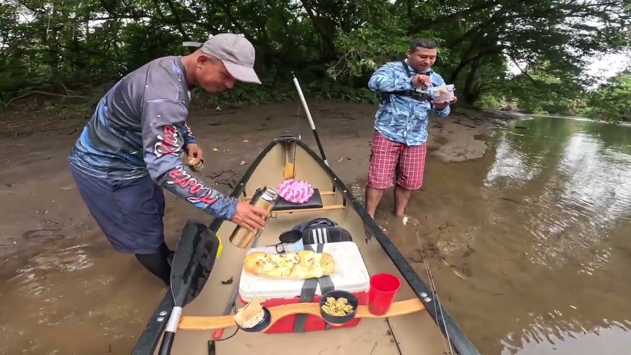 Pesca de Ronco y Machacas con Amigos!!! 🇨🇷📷❤️💦🎣🛶🍃💪🏼😉👌🏼🙏🏼