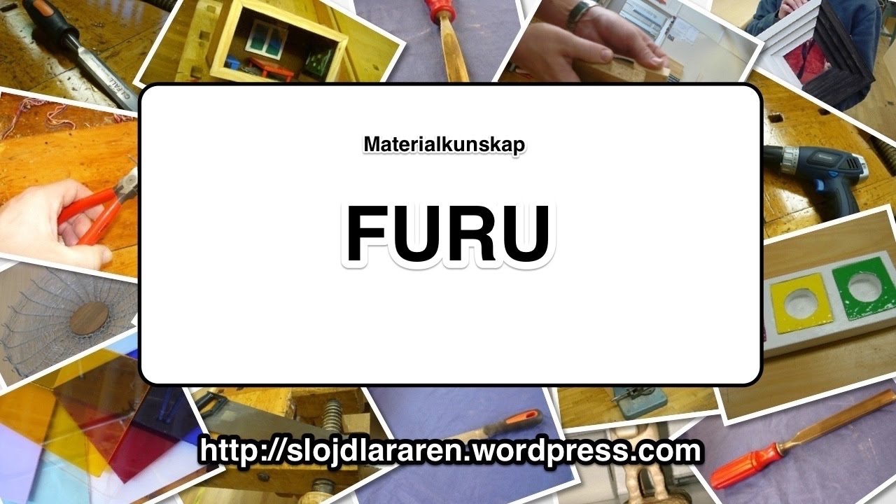 Materialkunskap Furu