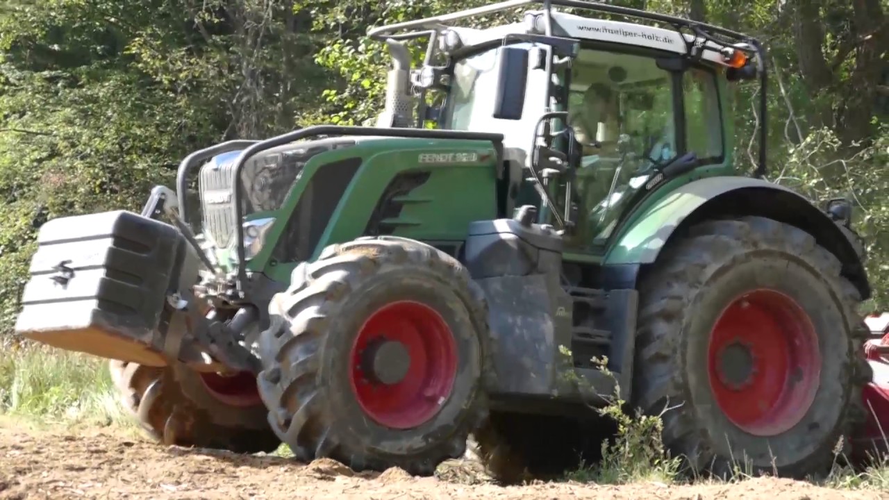 Fendt 828 + Forstmulcher / Hölper-Holz.de