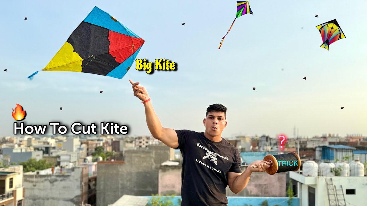 Big Kite | Kite Cutting Tricks | How To Cut Kite | Kites |