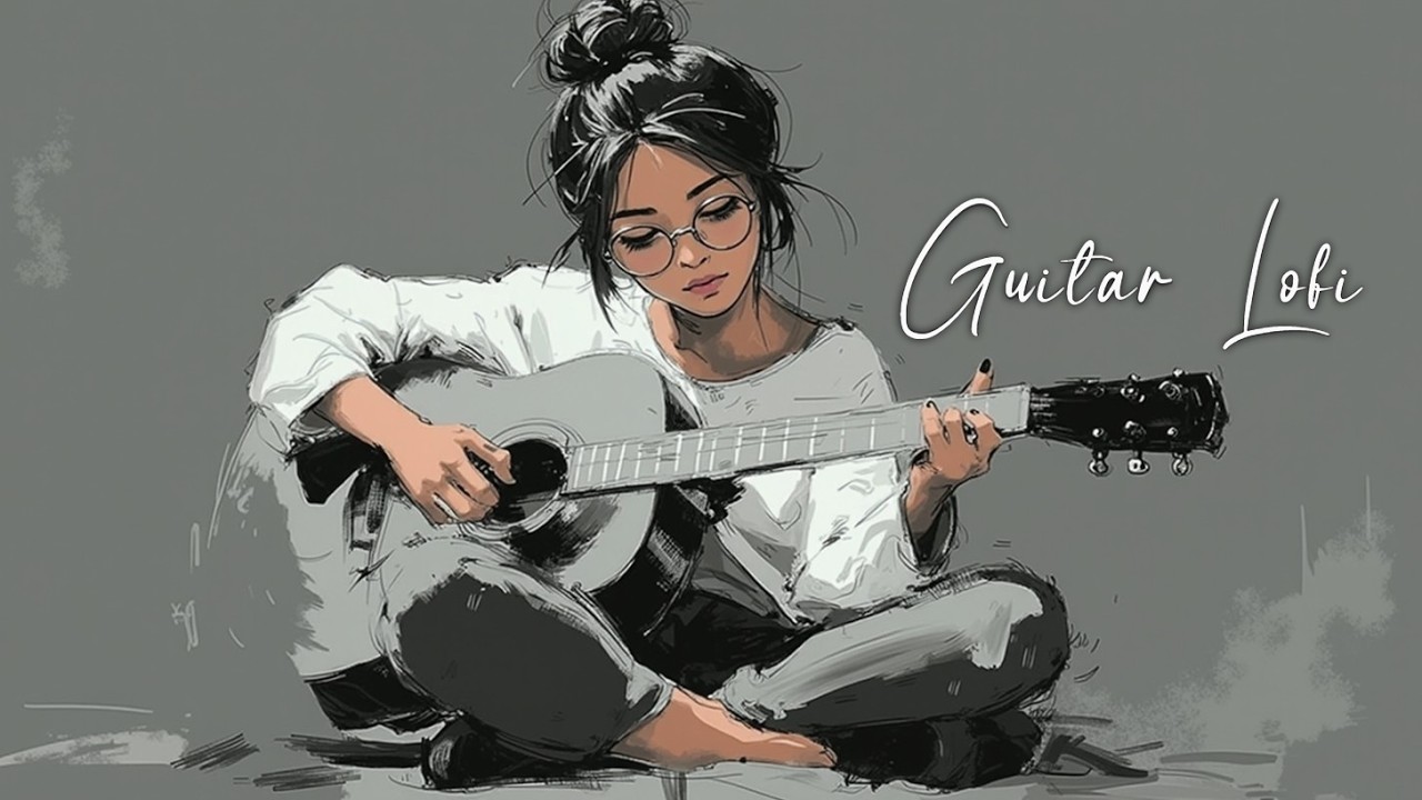Chill Guitar Lofi Mix 🎧 Расслабляющая акустическая атмосфера для учебы и сна