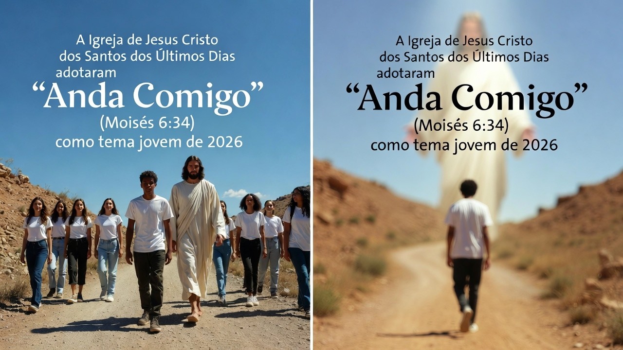 Anda Comigo 2026: O Novo Tema dos Jovens SUD – Moisés 6:34 Explicado!