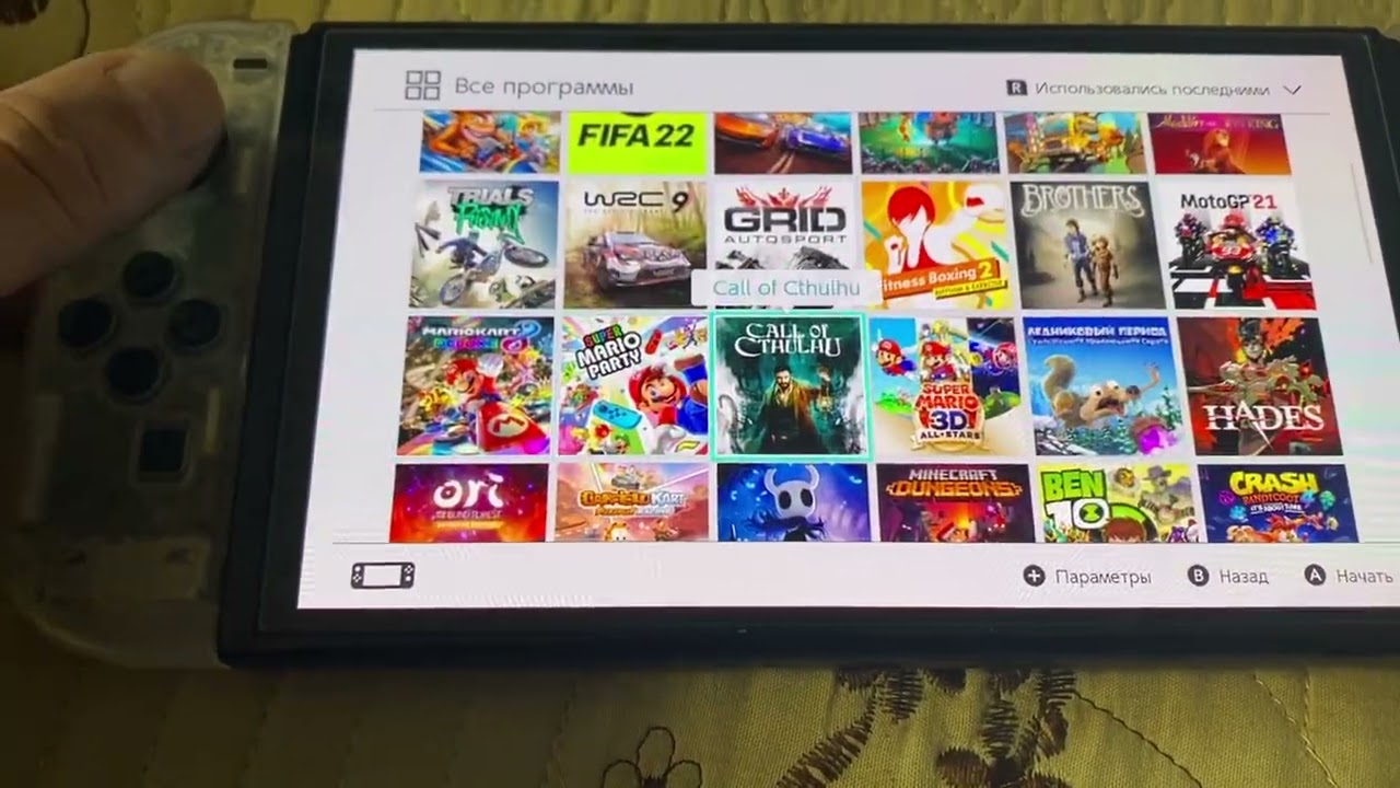 Новая Nintendo Switch OLED 1Tb HWFLY Прошитая для Алексея