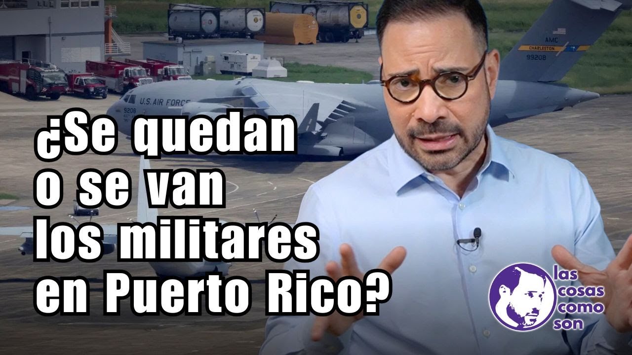 ¿Se quedan o se van los militares en Puerto Rico?