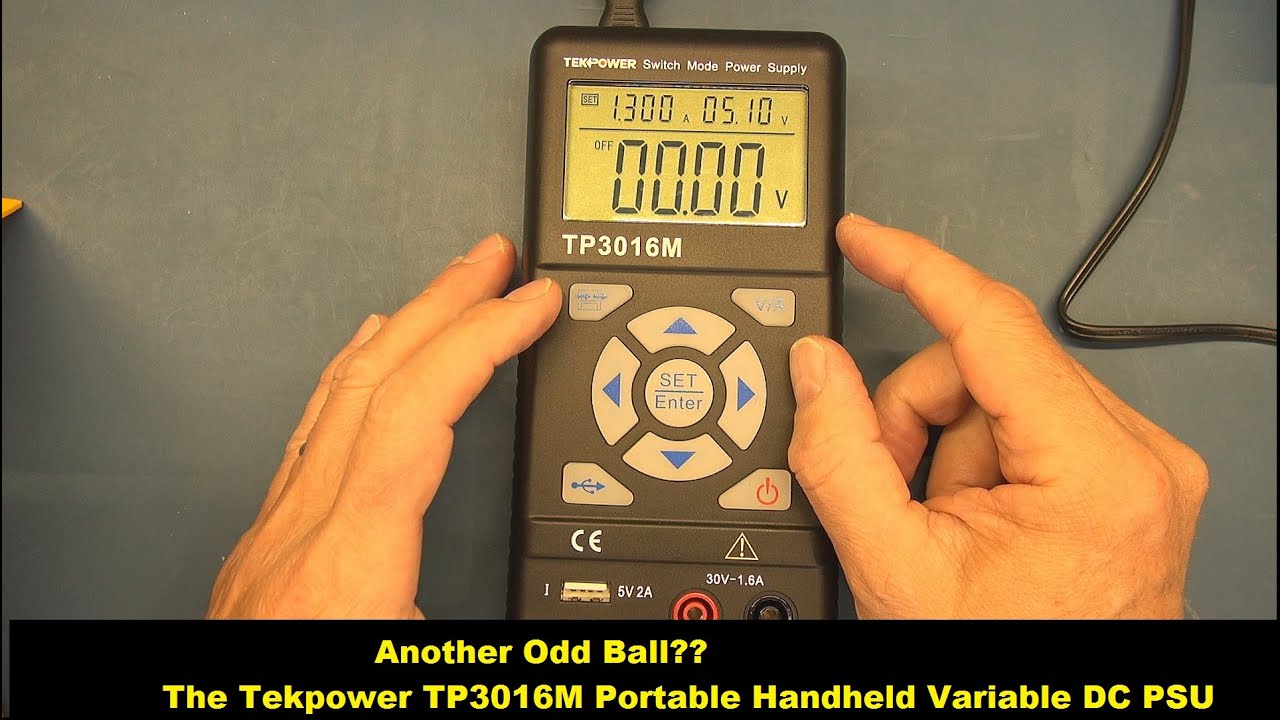 Odd Ball #3 - Tekpower TP3016M Portable Handheld Variable DC Power Supply