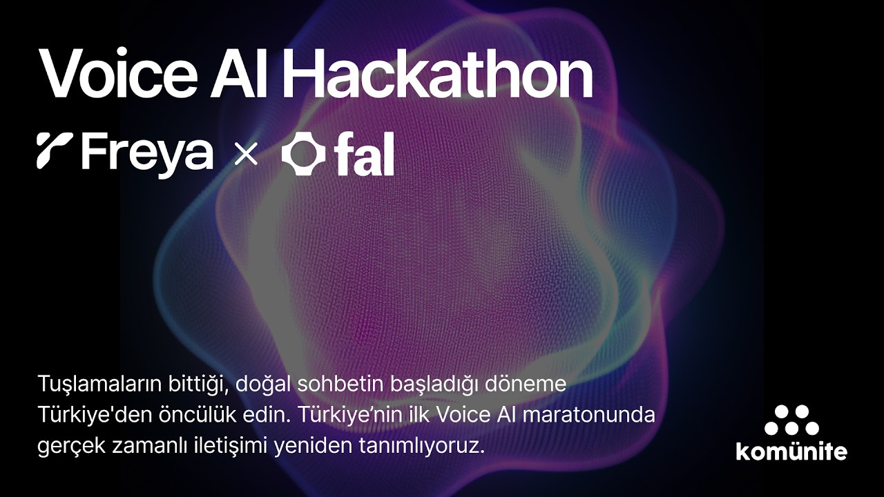 Voice AI Hackathon — Sunumlar ve Büyük Final