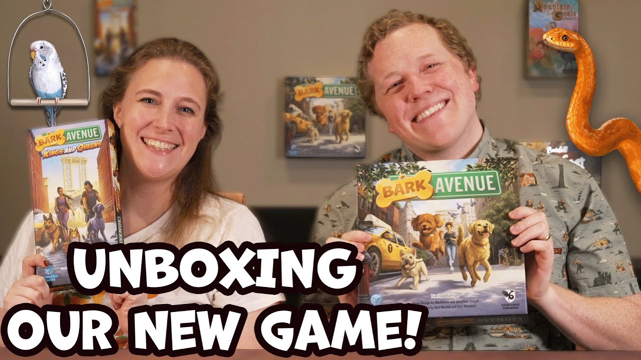 Распаковка дополнения Bark Avenue и экземпляра ограниченного тиража.