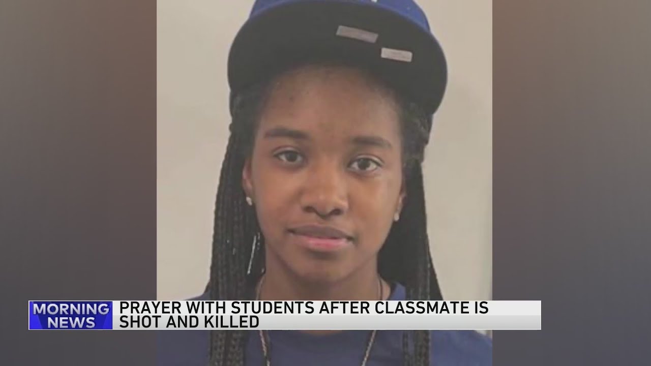Prayer held with students after 16-year-old classmate killed in drive-by shooting on West Side