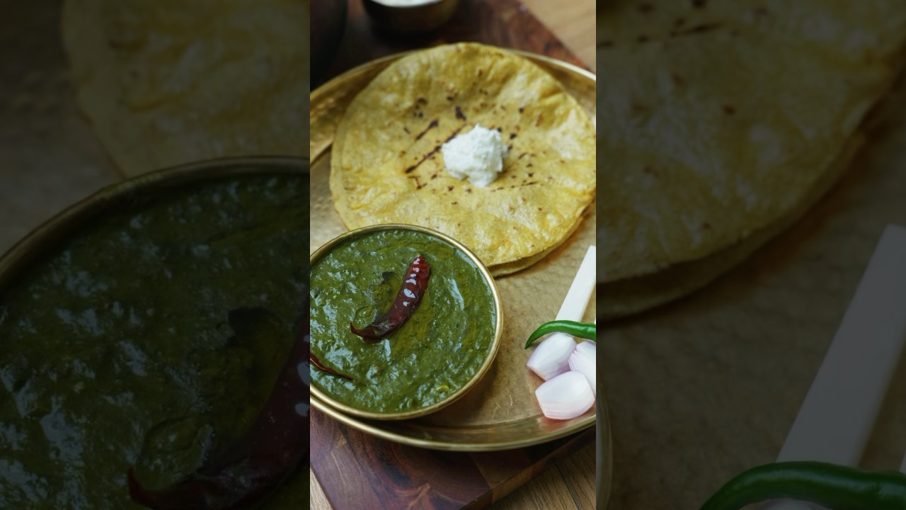 Sarson da saag aur Makke di roti💚💛