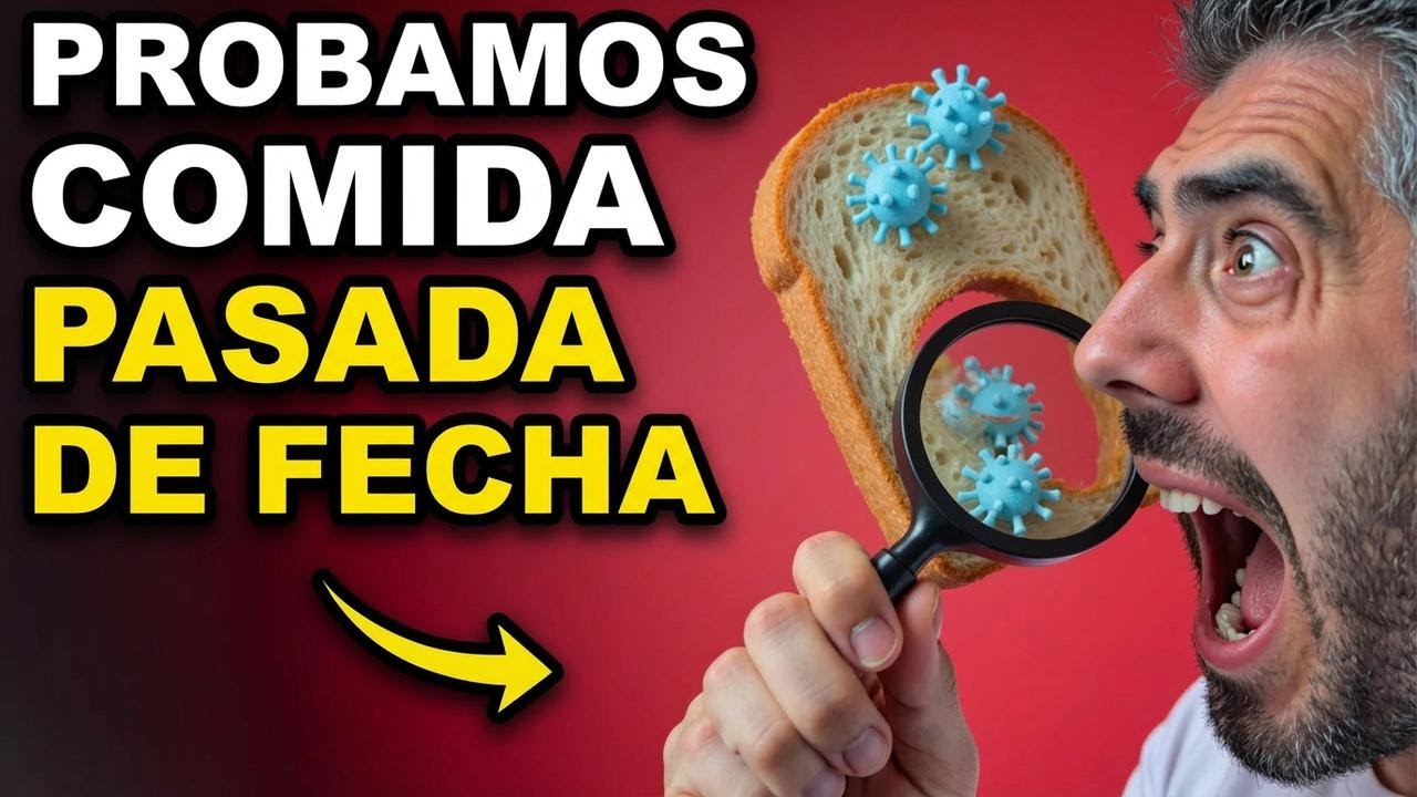 Probando comida caducada ¿qué pasa?