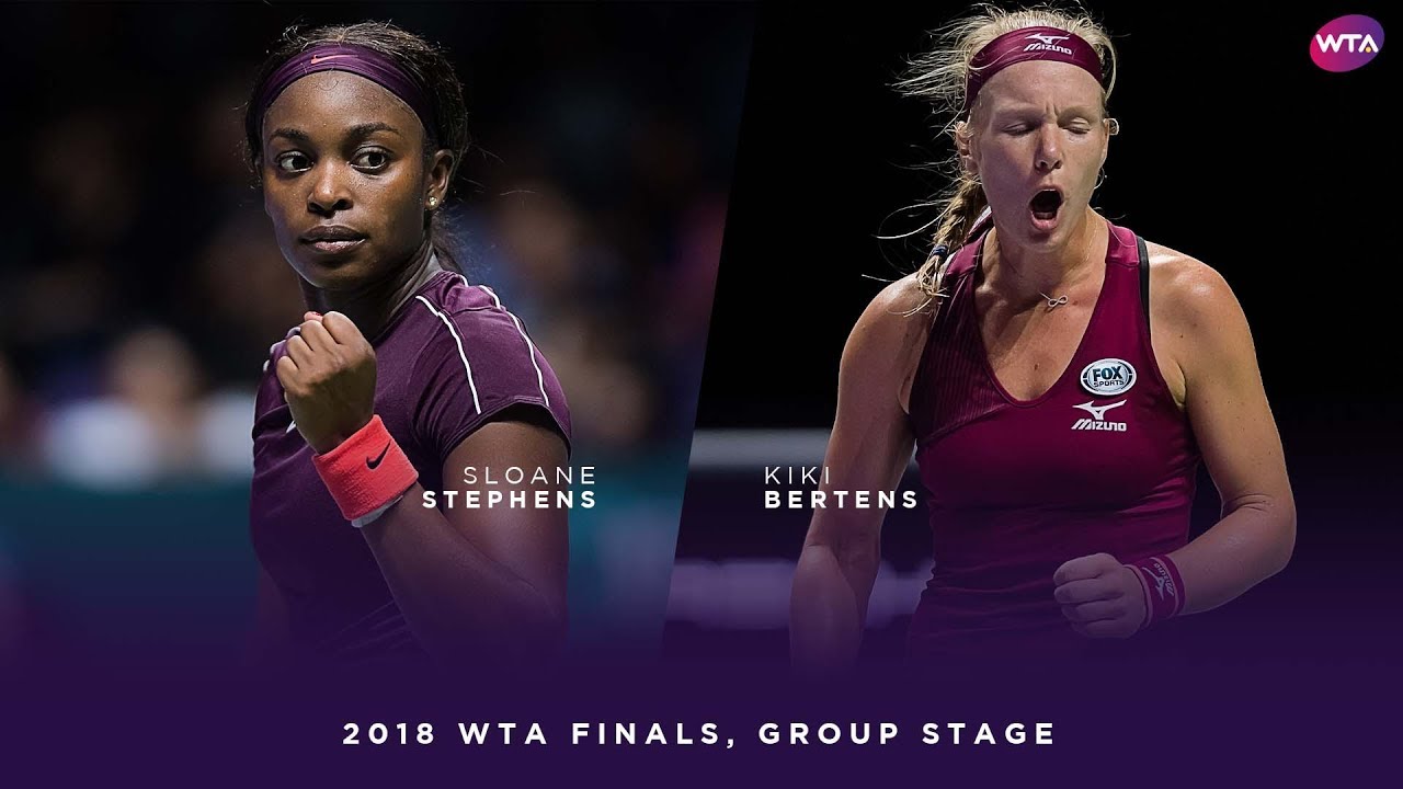 Слоан Стивенс против Кики Бертенс | Итоговый турнир WTA 2018, круговая система, Сингапур | Лучшие...