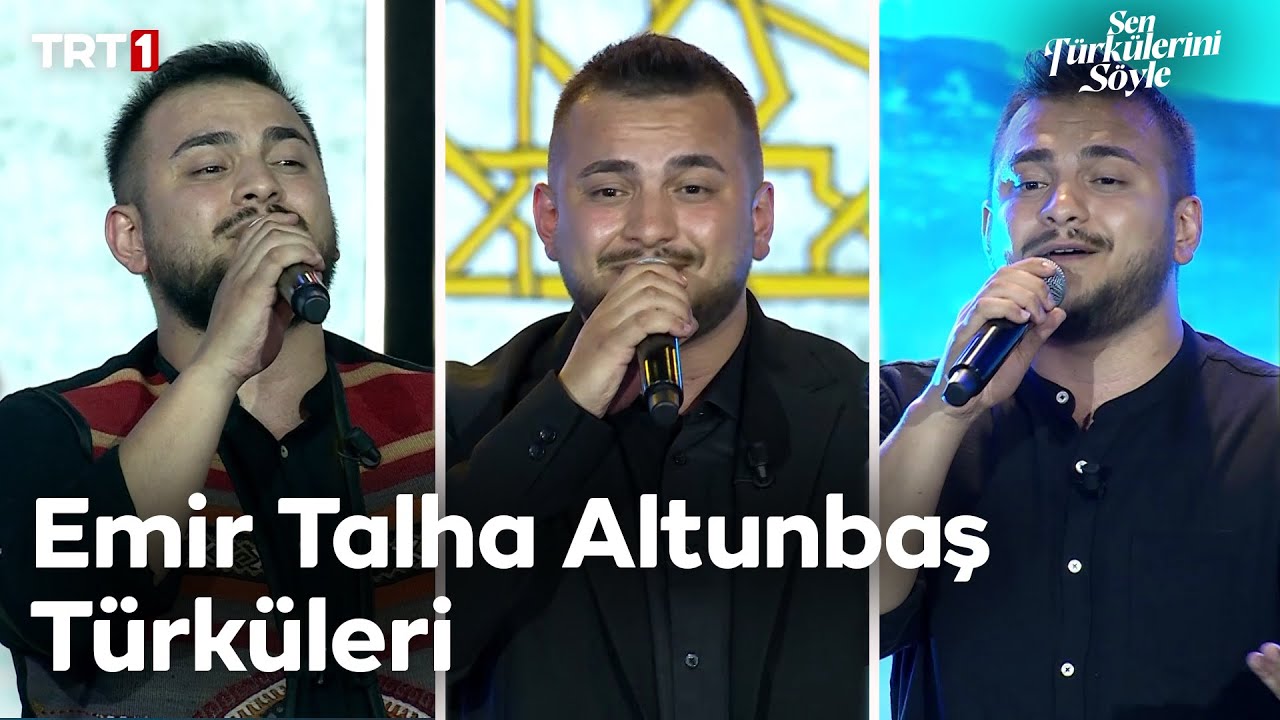 Emir Talha Altunbaş Tüm Performanslar - Sen Türkülerini Söyle @trt1