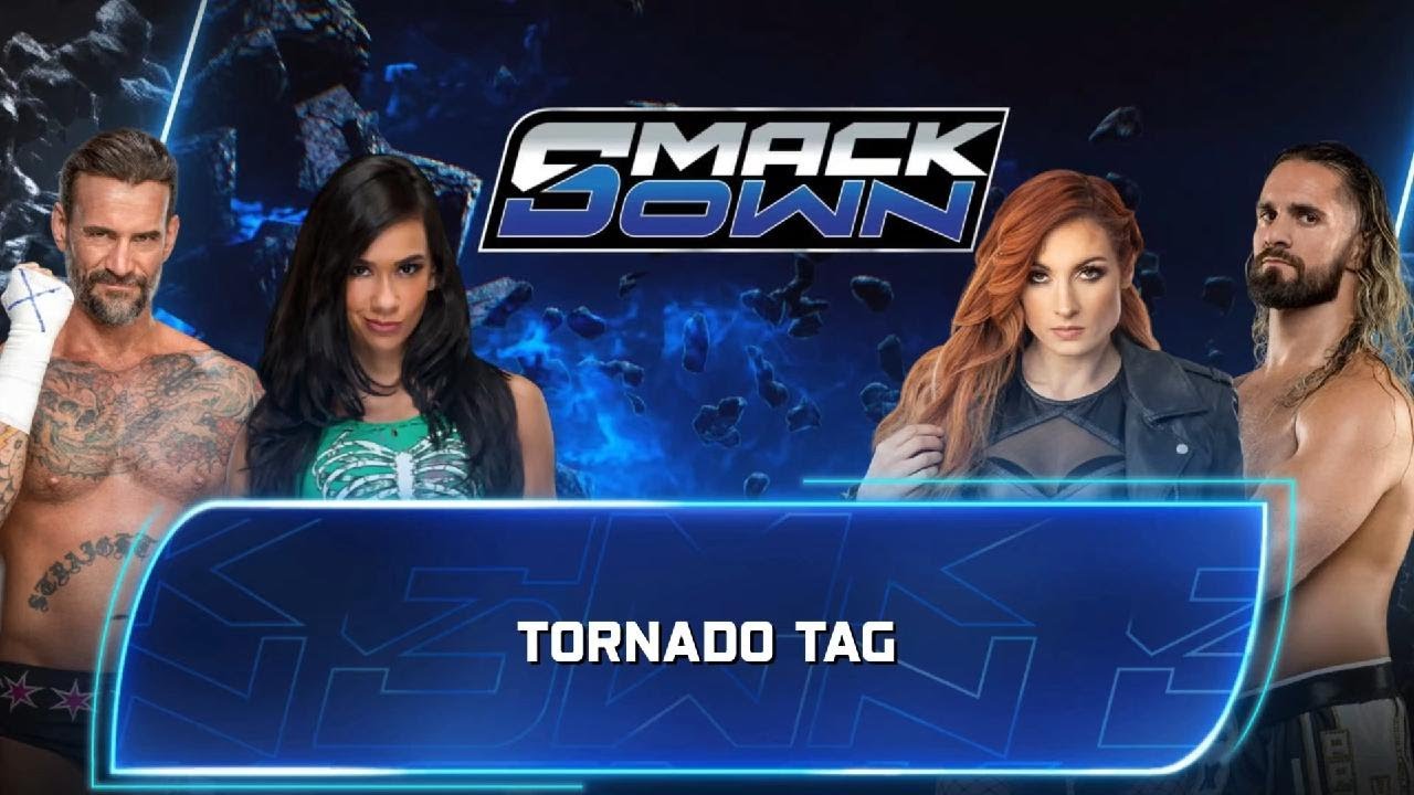 CM Punk & AJ Lee vs Seth Rollins & Becky Lynch - WWE 2K25