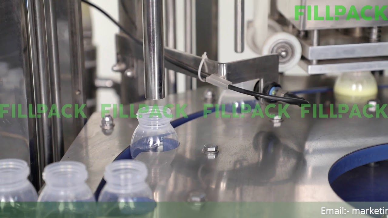 Automatic Rotary Combo Filling Machine (Flavoured Milk)