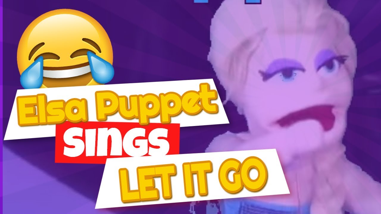 Frozen Queen Elsa Puppet - Let It Go test 2