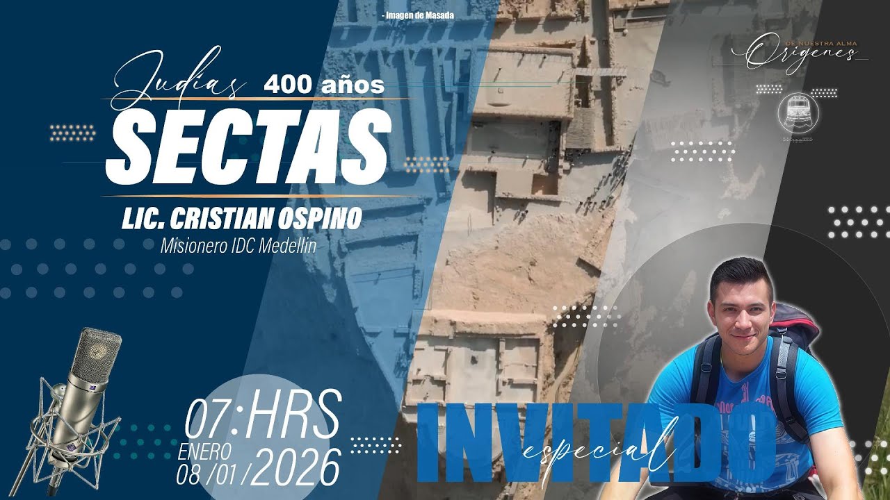 Sectas Judías parte 1, por el Lic  Cristian Ospino