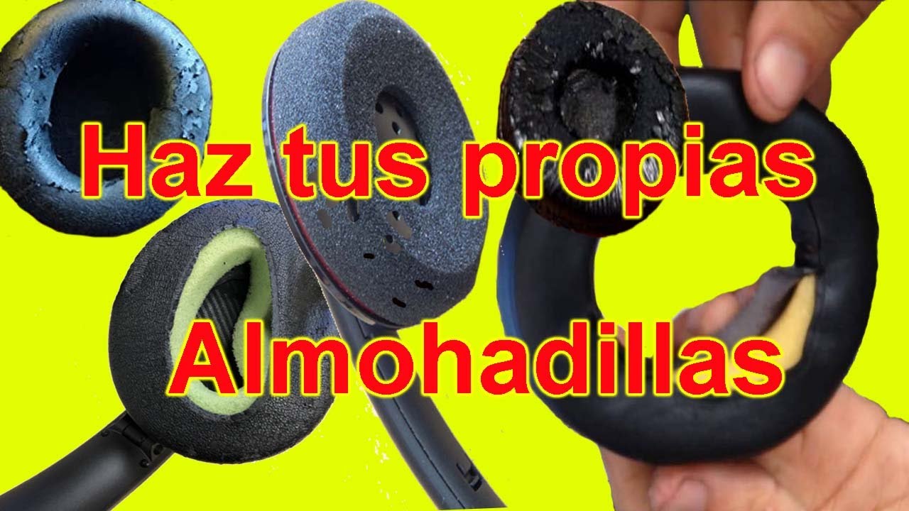 Como fabricar las almohadillas de esponja para los audífonos – Plantronics C320