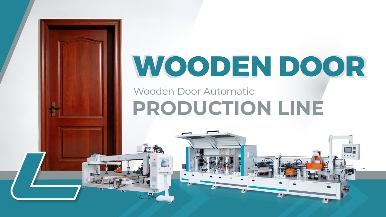 How to make a wooden door| Wooden Door Automatic Production Line