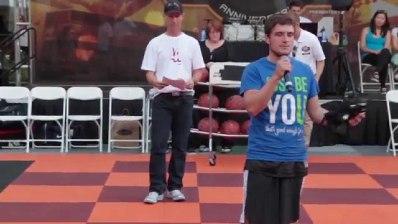 Josh Hutcherson's Celebrity Basketball Game 2013