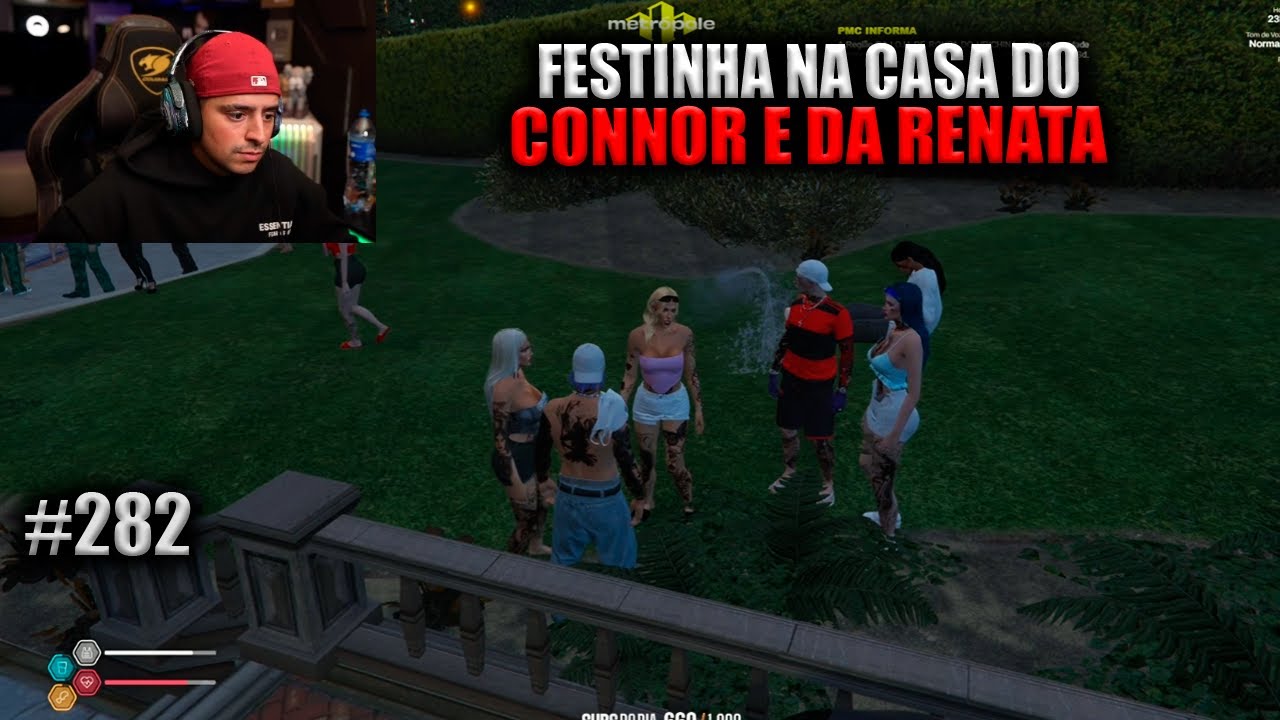 FESTINHA NA CASA DO CONNOR E DA RENATA! EP 282