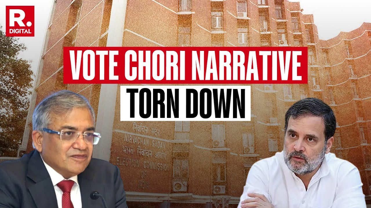 Vote Chori Allegation: Election Commission's Point by Point Takedown of Rahul Gandhi's Charges