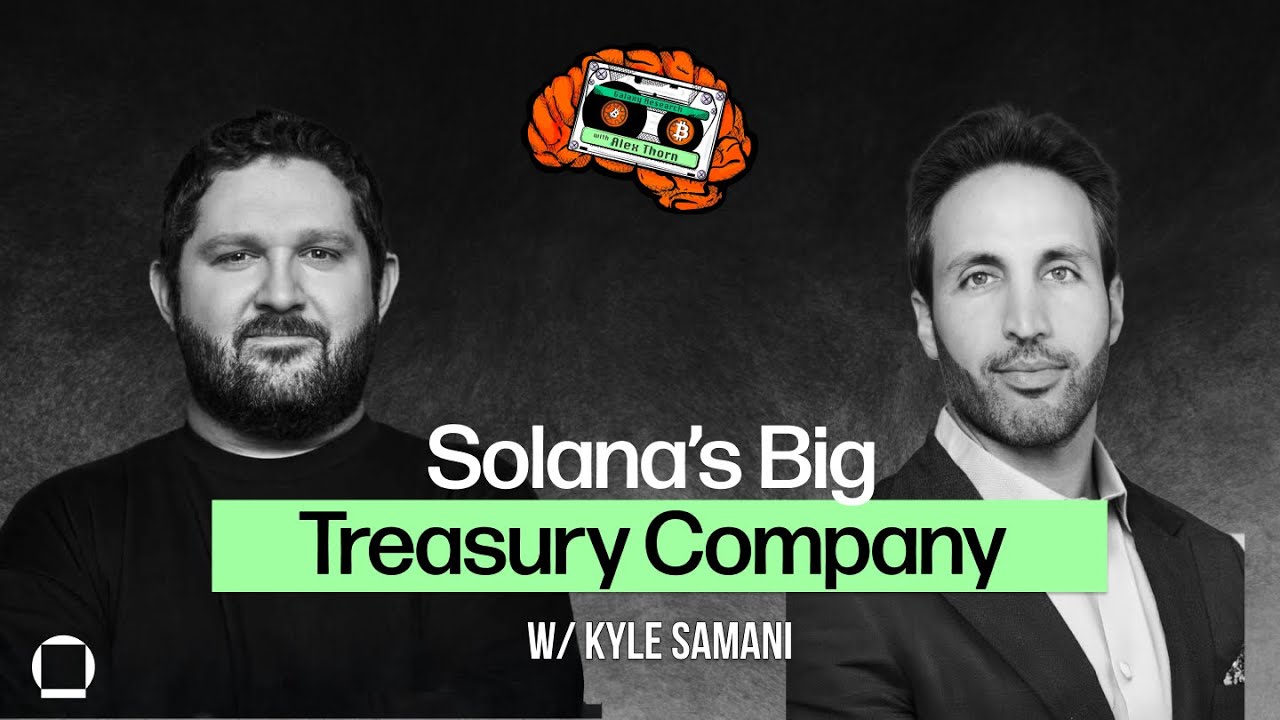 Solana&rsquo;s Big Treasury Company with Kyle Samani