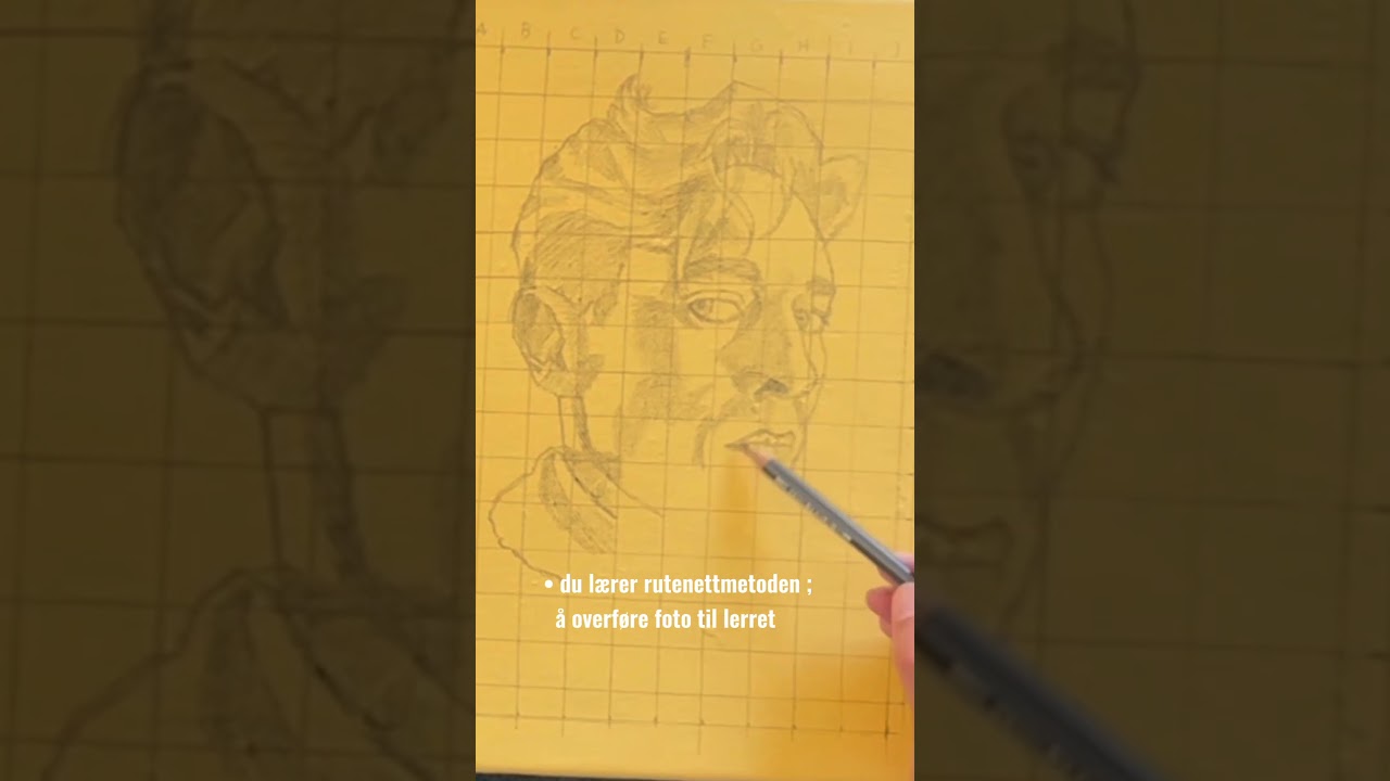 Månedens nettkurs hos Artskill.no: portrettmaling med Jonathan Chedeville 