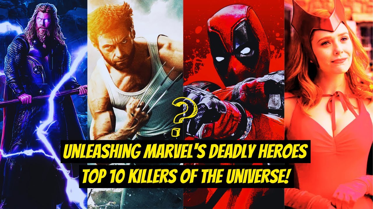 Top 10 Marvel Heroes With The Highest Kill Counts