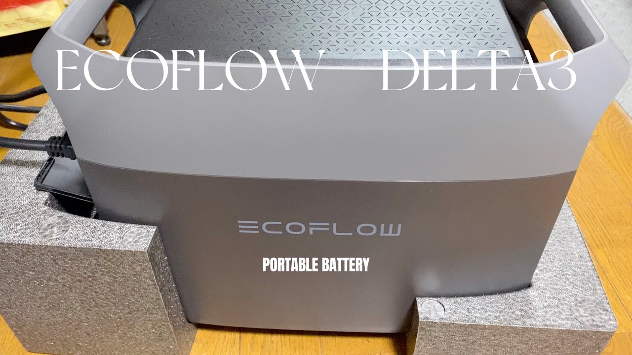 EcoFlowDelta3＆NextGen220Wパネル買って使ってみた