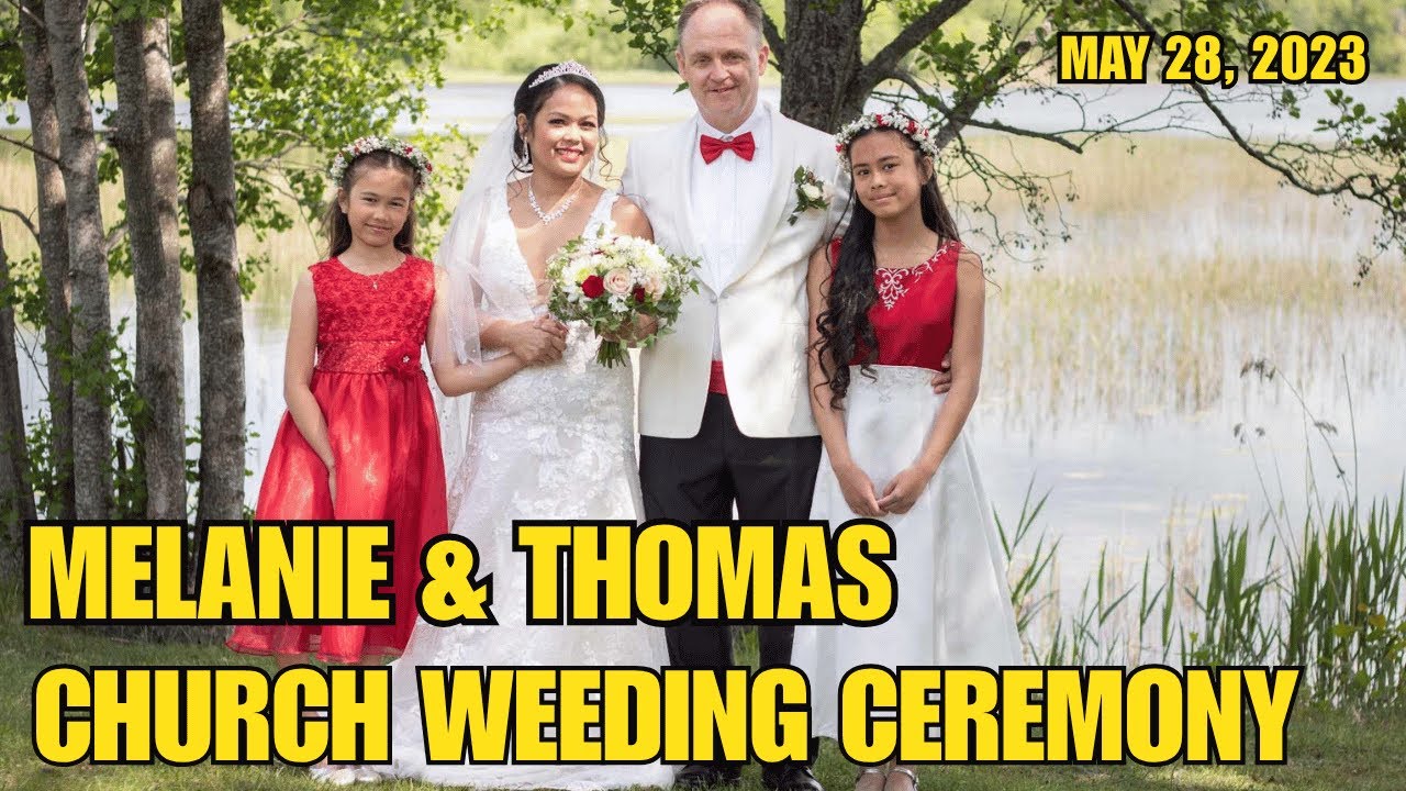 Melanie & Thomas Church Wedding Ceremony in Sweden